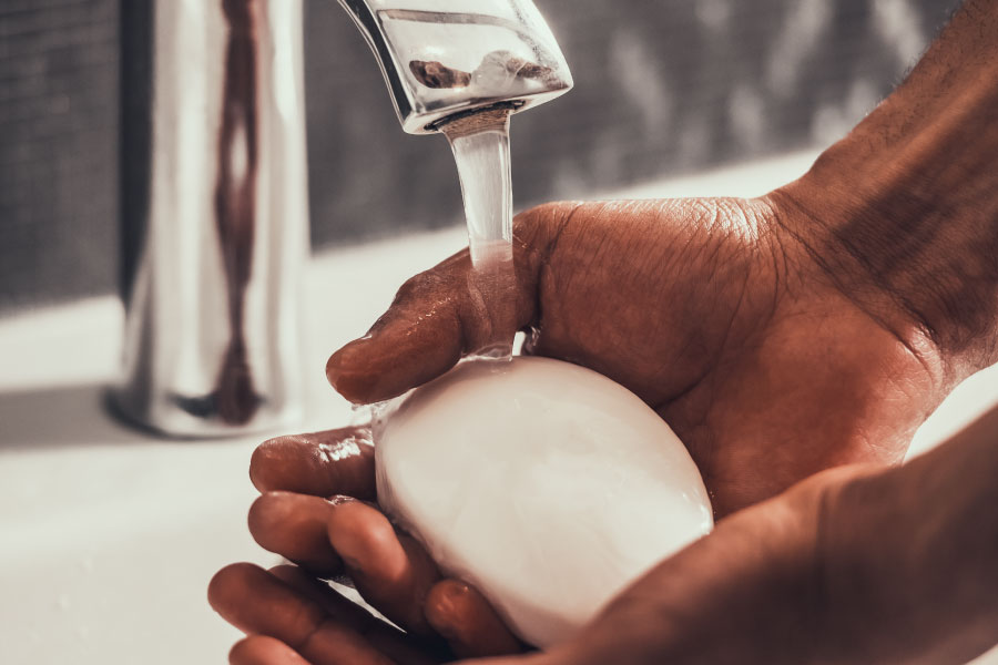 hand washing